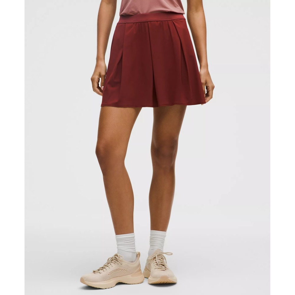 Lululemon-Angled-Pleat High-Rise Tennis Skirt-Rockwood